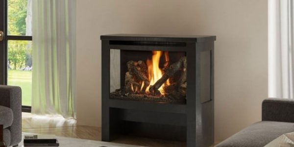 freestanding gas heater